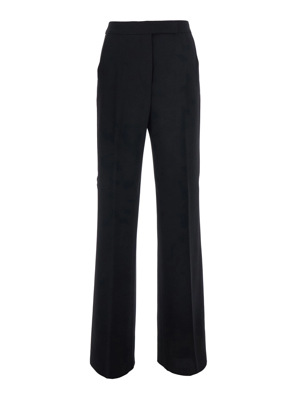 Max Mara Pantaloni con chiusura con zip e gancino in tessuto Nero donna
