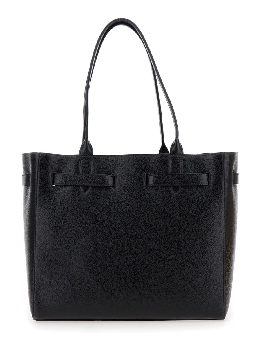 Tom Ford grain leather medium tote, view 4