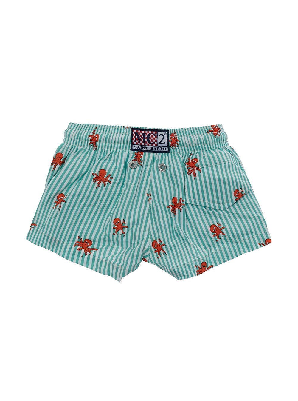Mc2 saint barth kids Costume da Bagno 'Jean Lighting Stretch' Azzurro, view 2