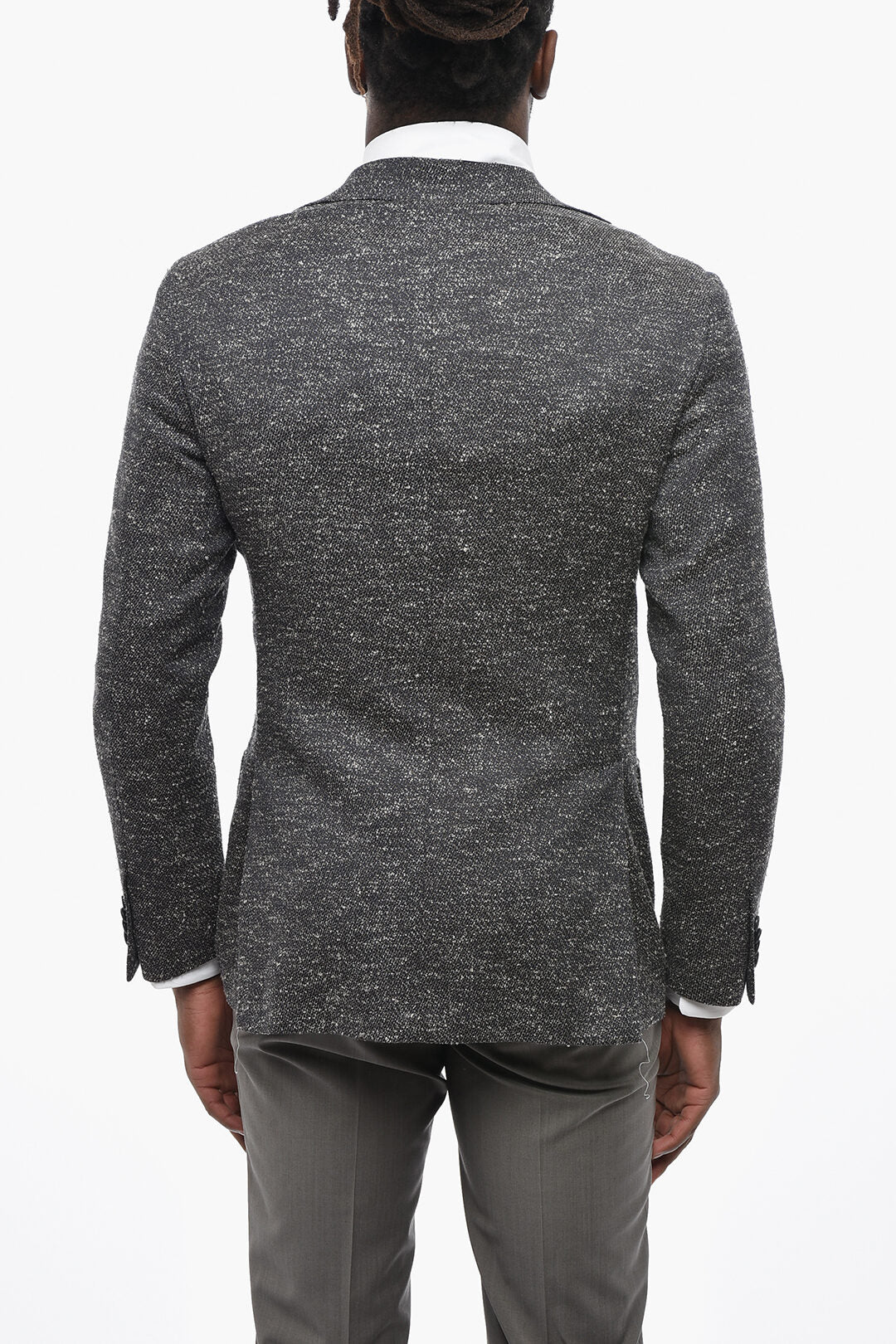 Corneliani 2405~CC COLLECTION Bouclé Fabric Blazer RESET