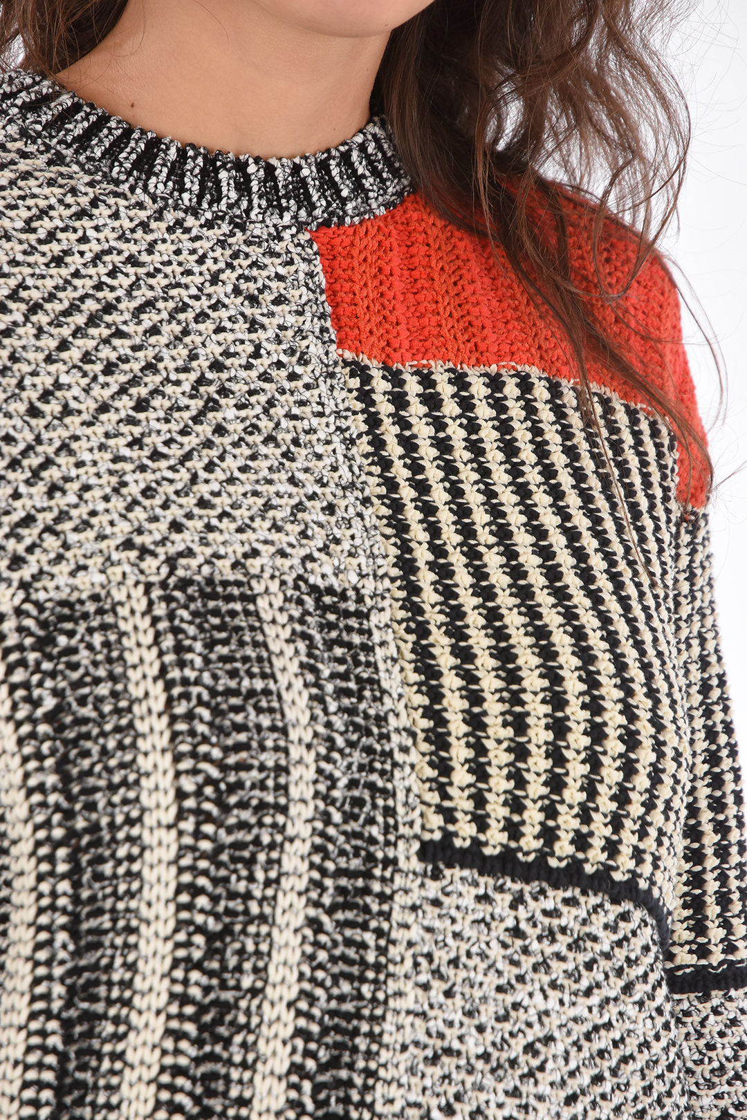 Stella McCartney 0060~Crochet Crewneck Sweater, view 2