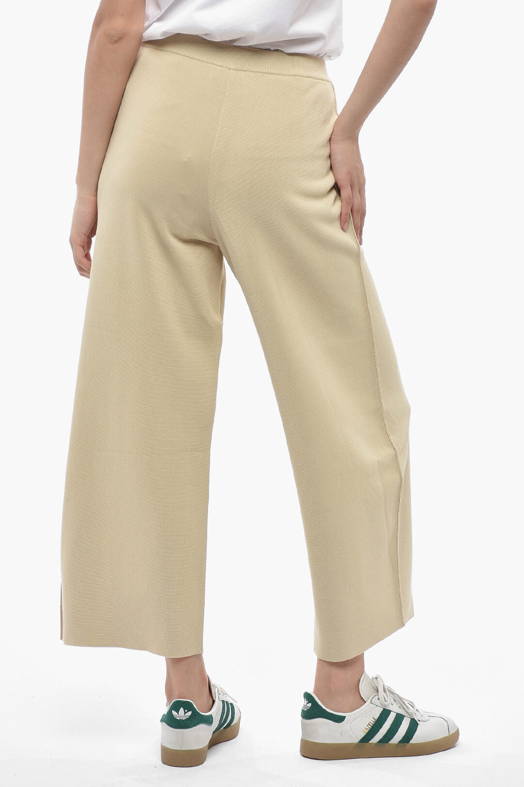 Stella McCartney 2500~Pantaloni Palazzo Con Cucitura a Vista, view 2