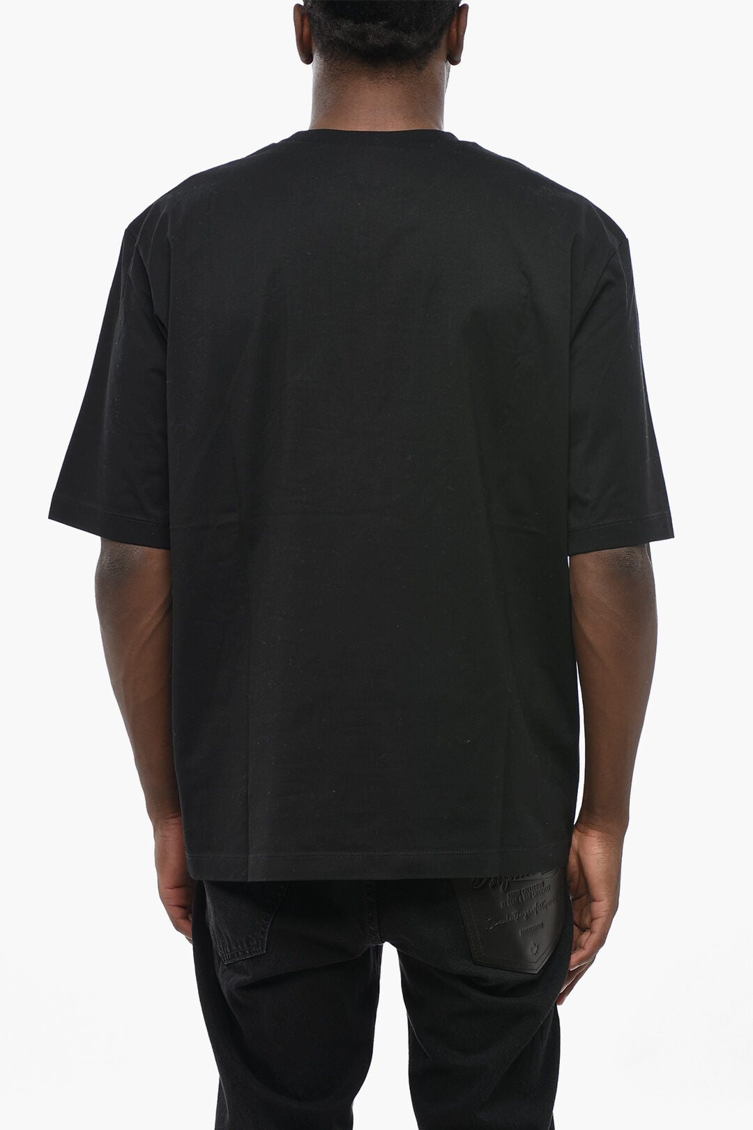 Dsquared2 3500~Loose Fit Cotton T-Shirt with Printed Logo, view 2