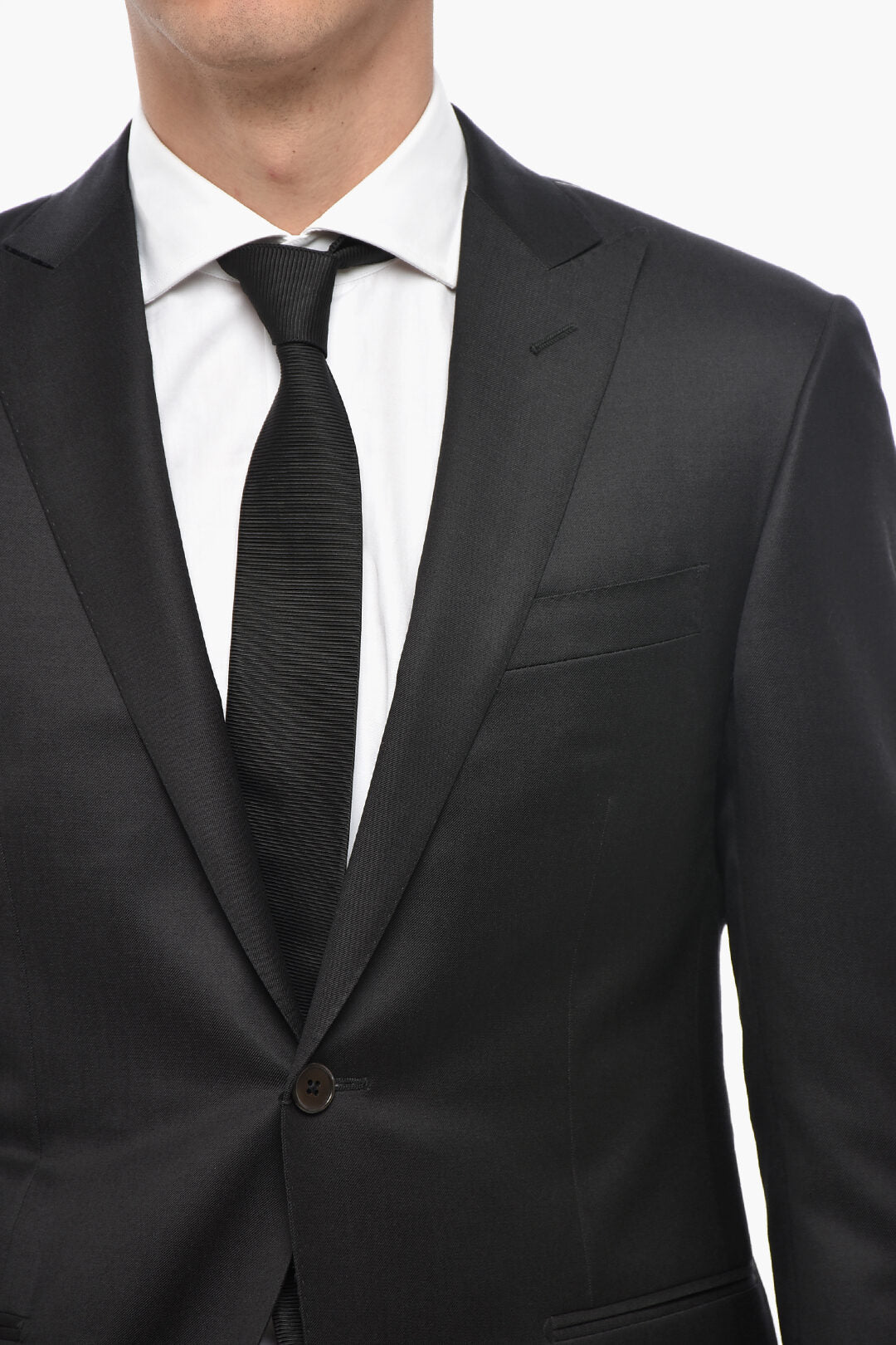 Corneliani 3500~Virgin Wool Blazer ACADEMY with Peak Lapel