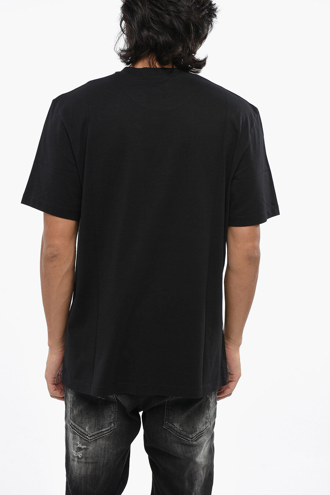 Dsquared2 3500~Crew Neck T-Shirt ANGRY BEAR with Print, view 2