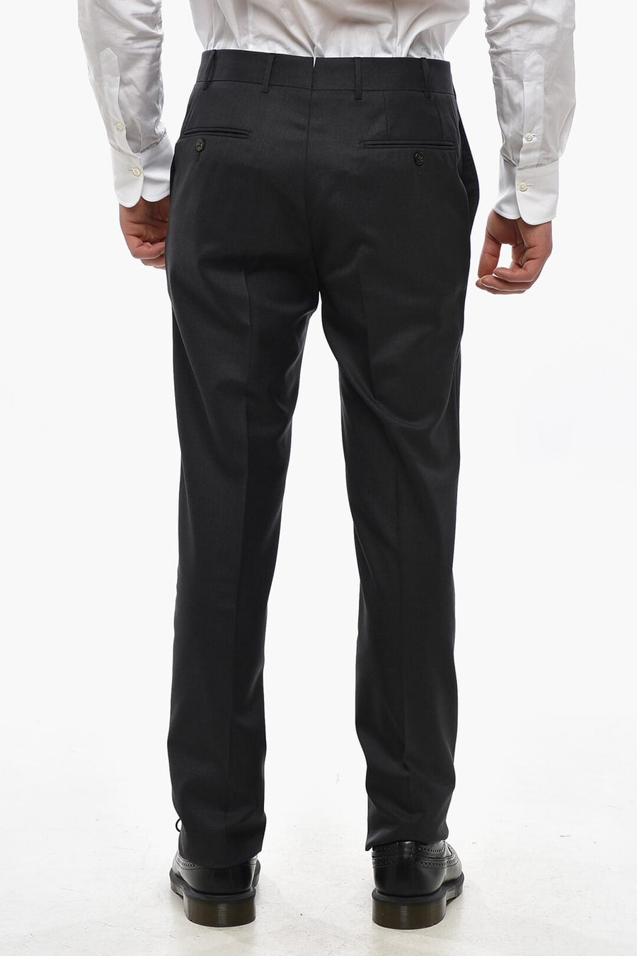 Corneliani 3500~Pure Virgin Wool 4-Pocket Trousers MANTUA, view 2