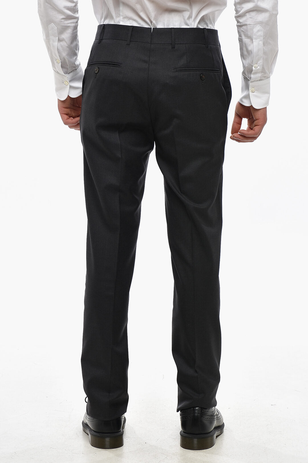 Corneliani 3500~Pure Virgin Wool 4-Pocket Trousers MANTUA, view 2