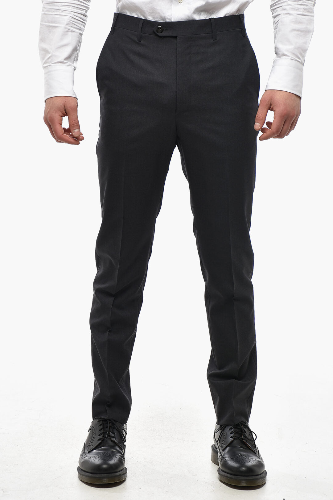 Corneliani 3500~Pure Virgin Wool 4-Pocket Trousers LEADER