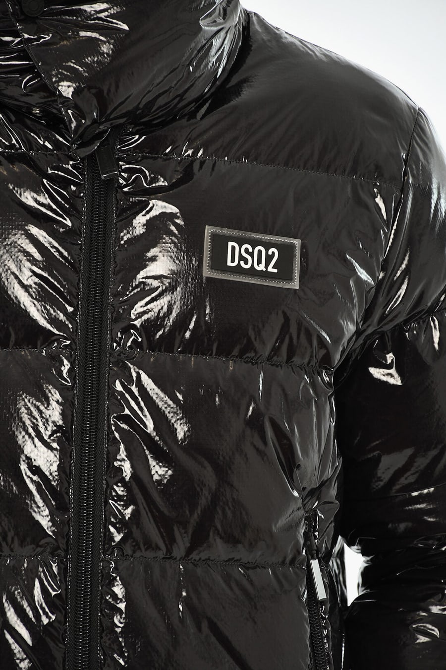 Dsquared2 3500~Glossy Nylon Down Jackets with Monogram, view 3