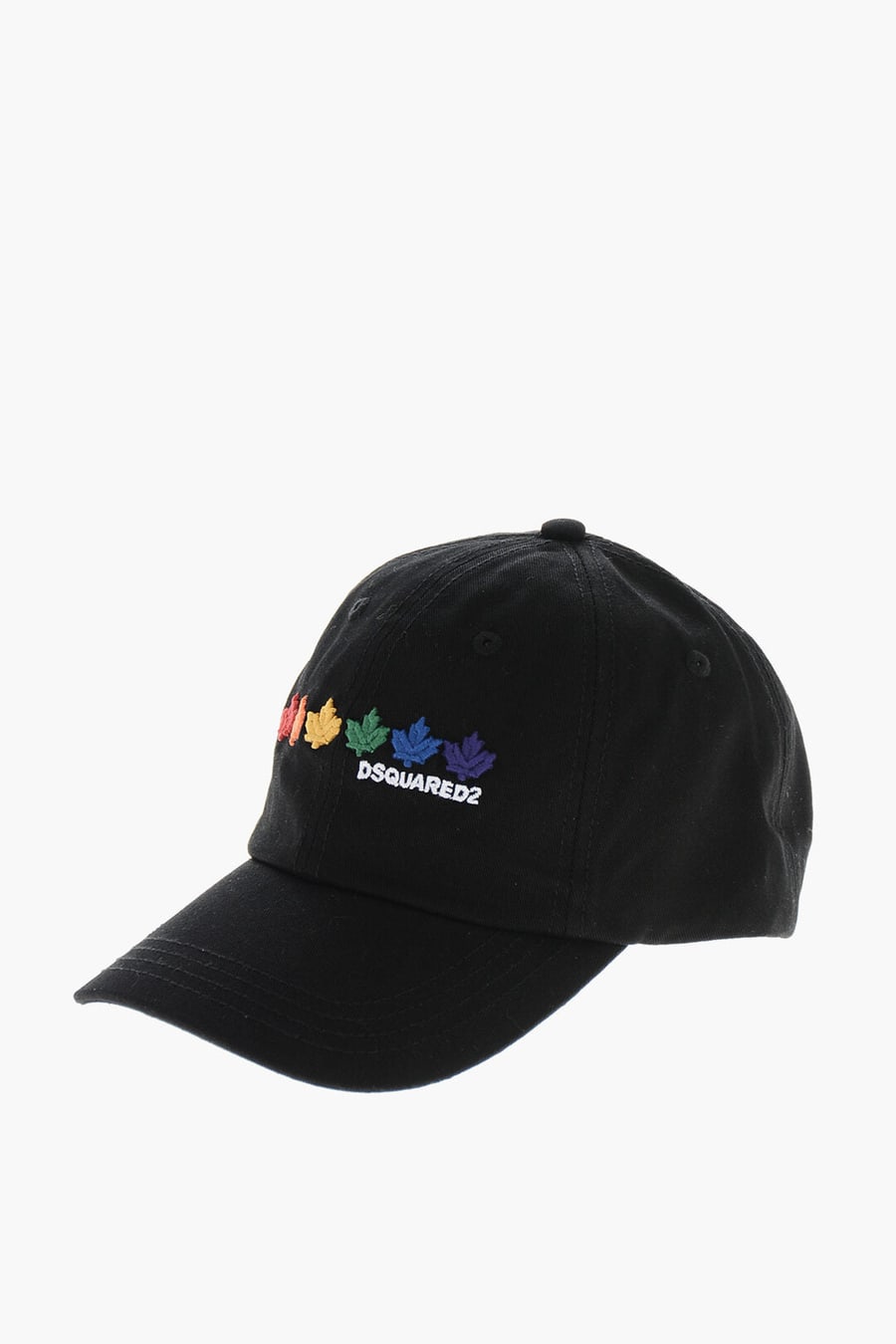 Dsquared2 3500~Baseball Cap RAINBOW LEAF with Embroidered Logo