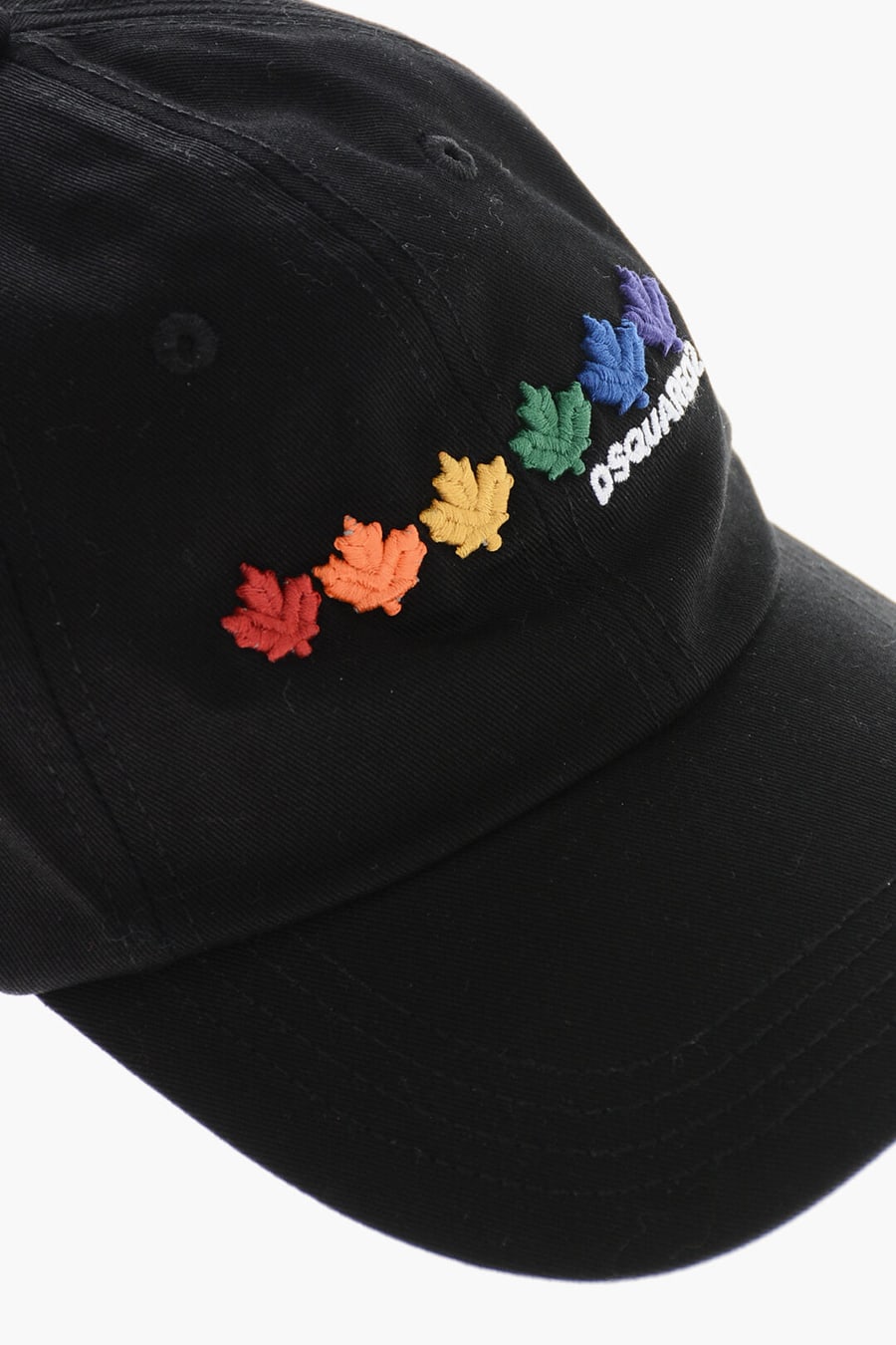 Dsquared2 3500~Baseball Cap RAINBOW LEAF with Embroidered Logo, view 3