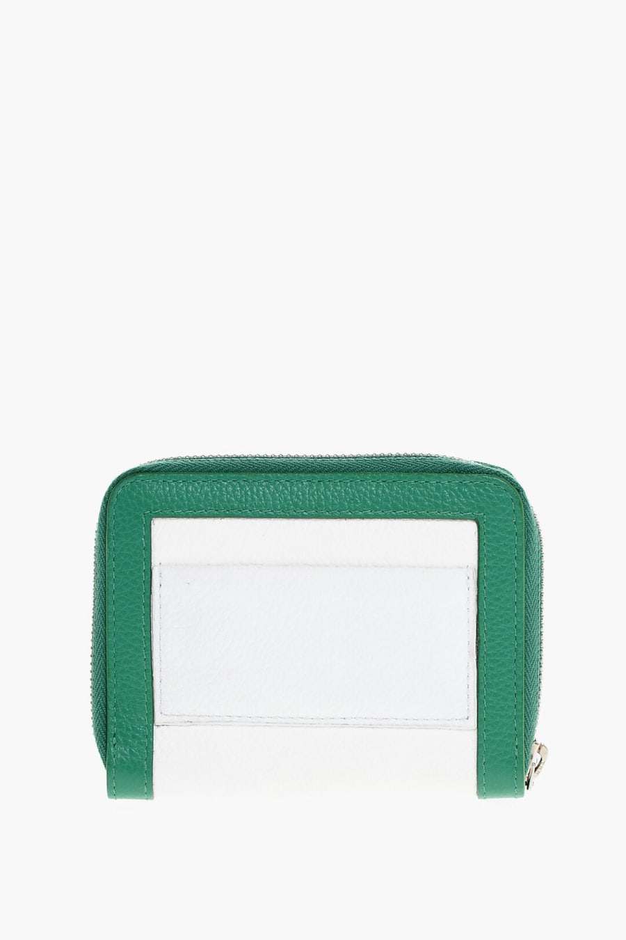 Dsquared2 2850~Hammered Leather Wallet With Zip Closure