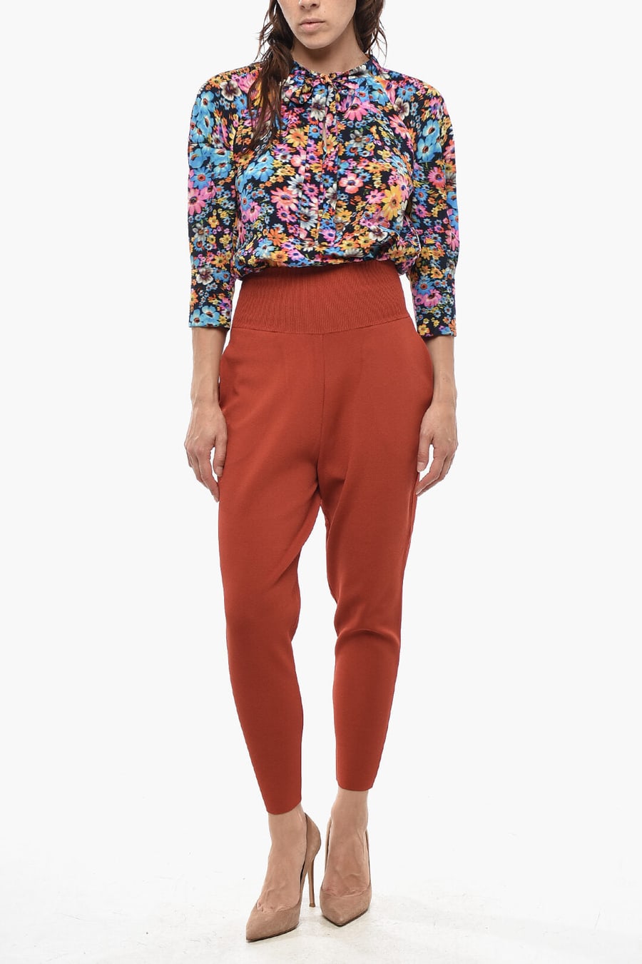 Stella McCartney 2950~Balloon Pants COMPACT Elasticated, view 3