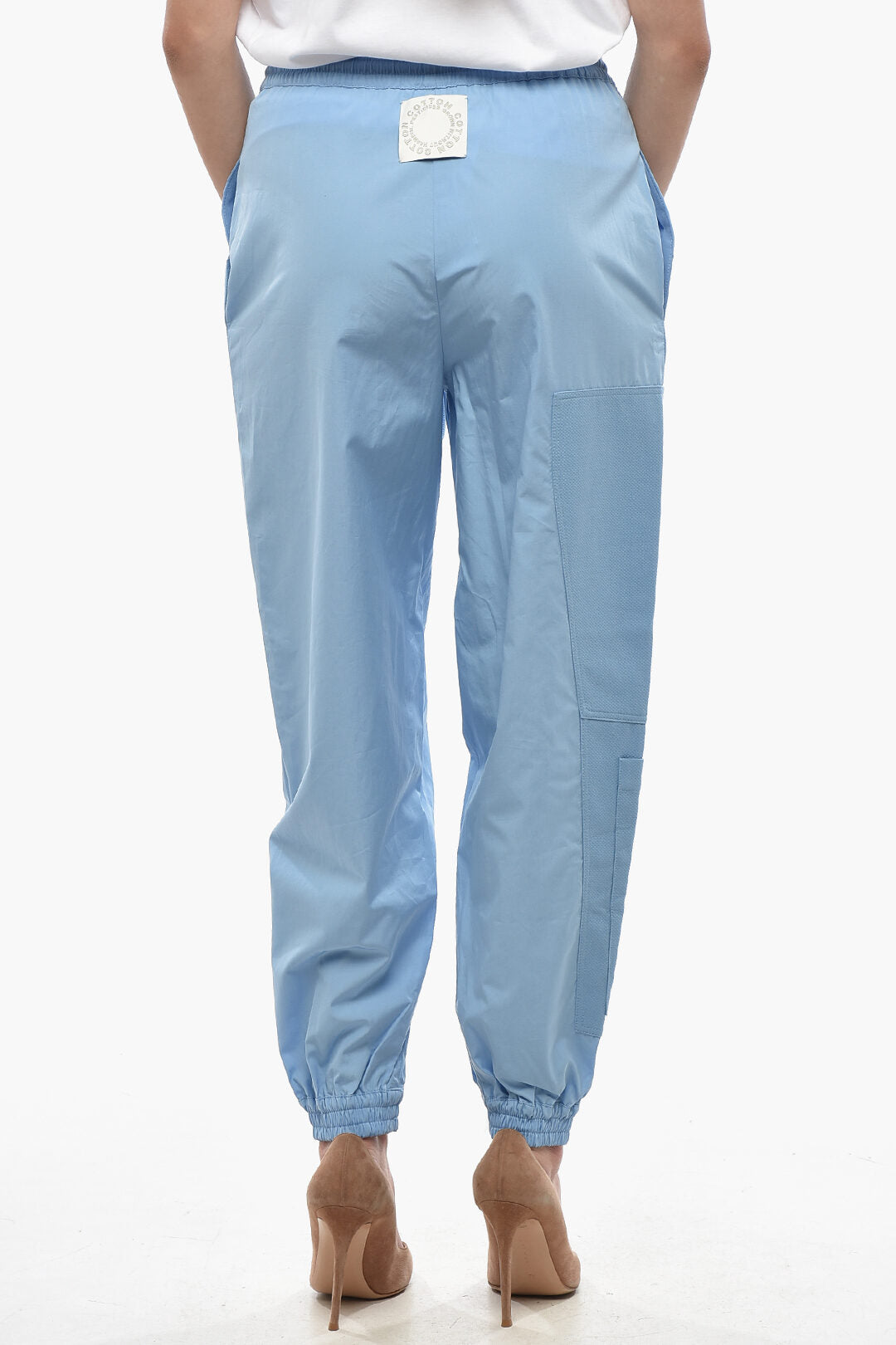 Stella McCartney 2750~Cotton Trousers KARA with Jacquard Patch