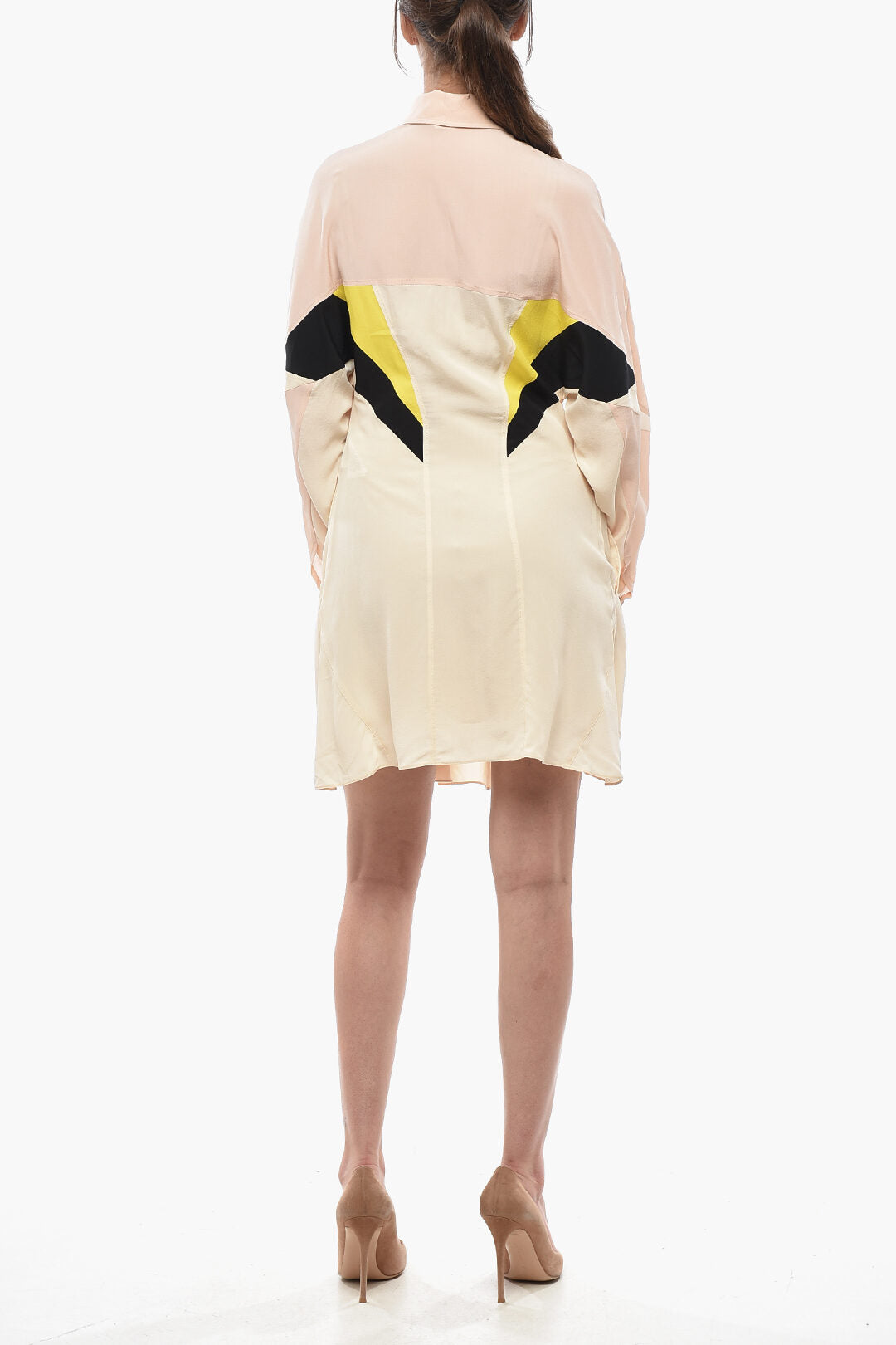 Stella McCartney 3050~Half-Zip Dress MARGOT with Contrast Details, view 2