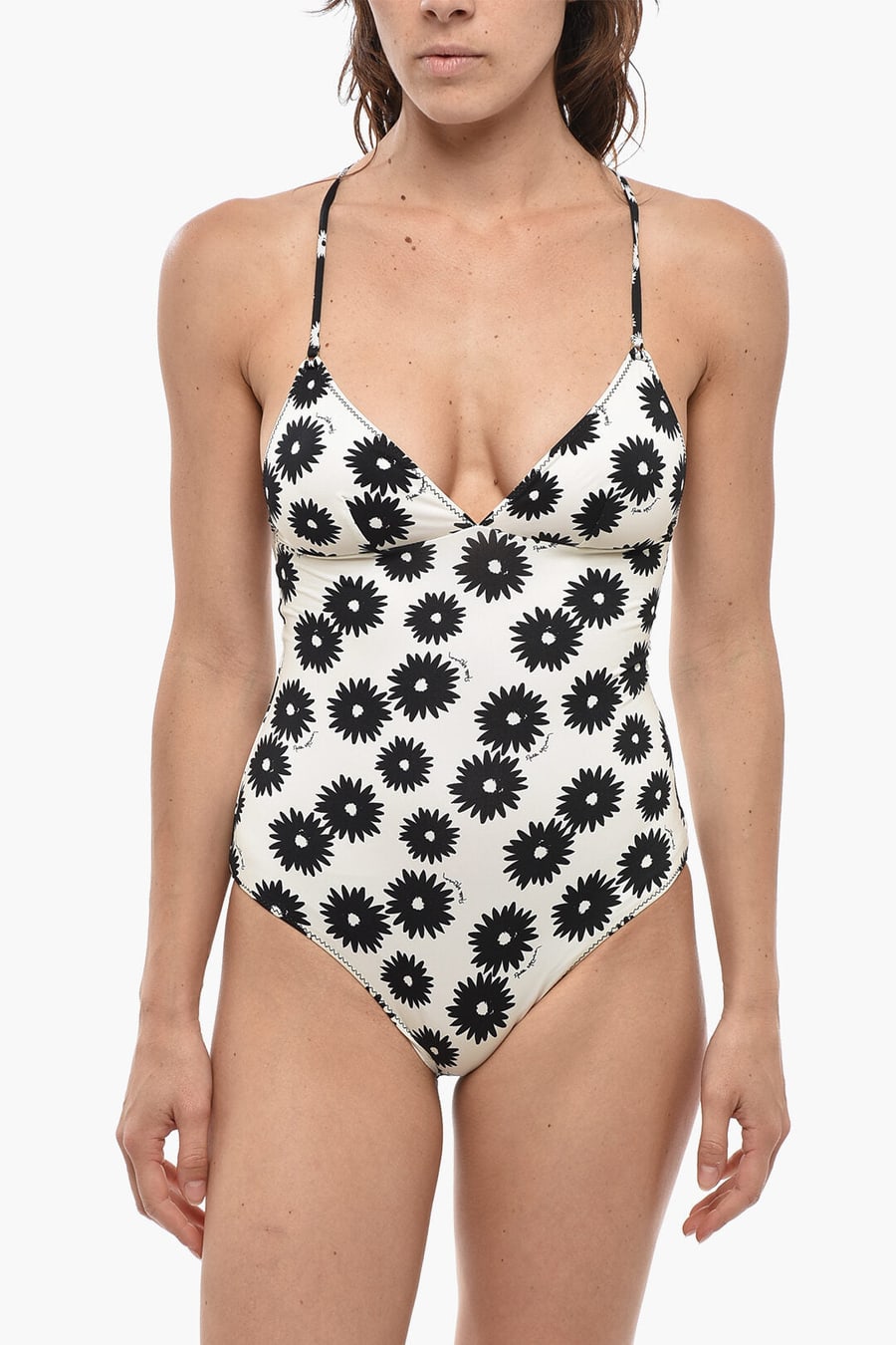 Stella McCartney 2550~Floral Print One-Piece Swimsuit
