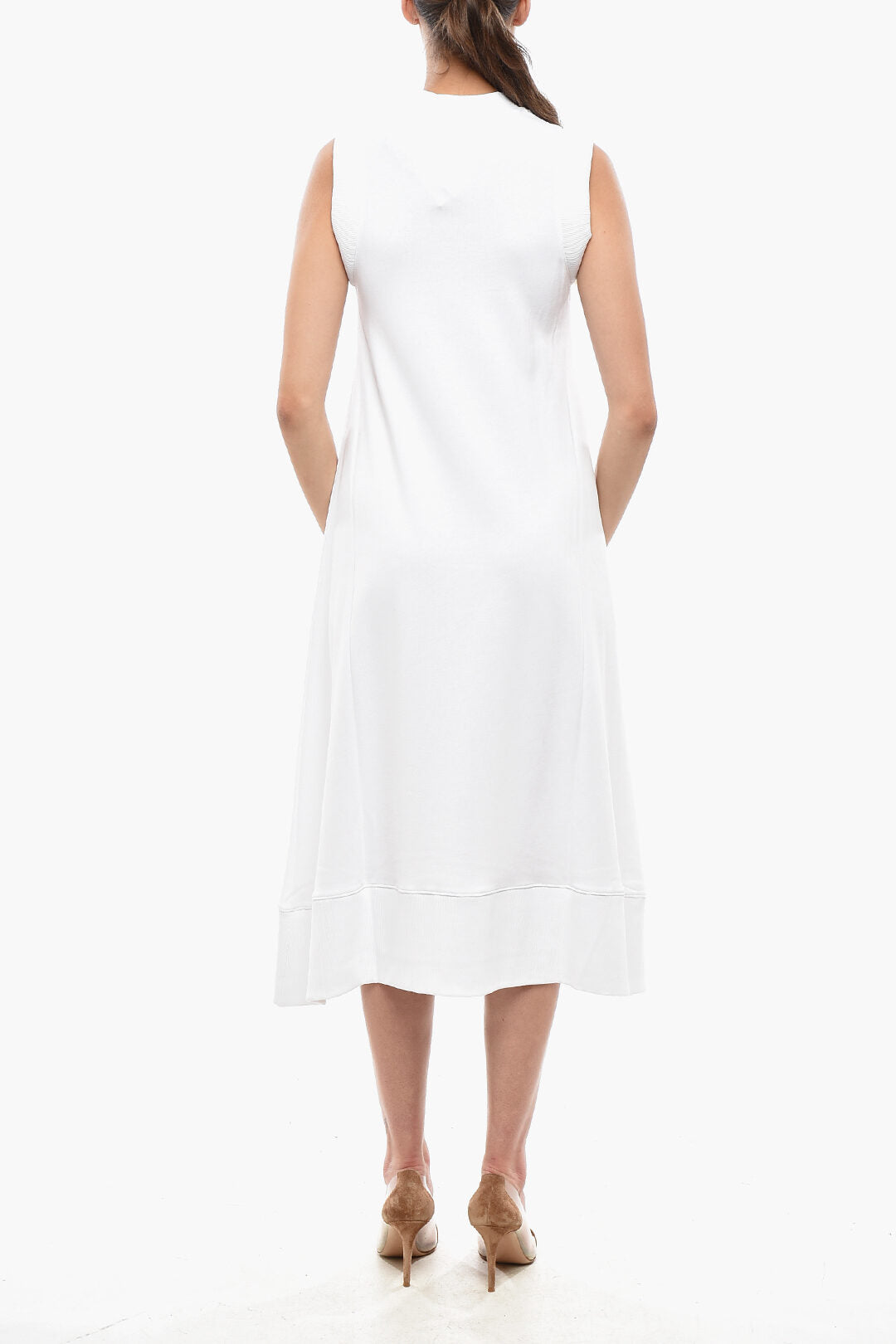 Stella McCartney 2405~Sleeveless Midi Sweatshirt Dress