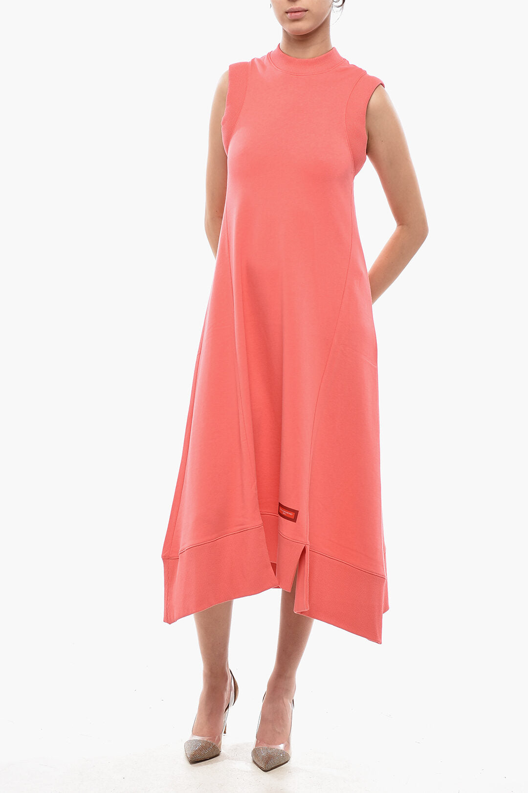 Stella McCartney 3050~Flared Sweatshirt Dress REFIBRA Sleeveless