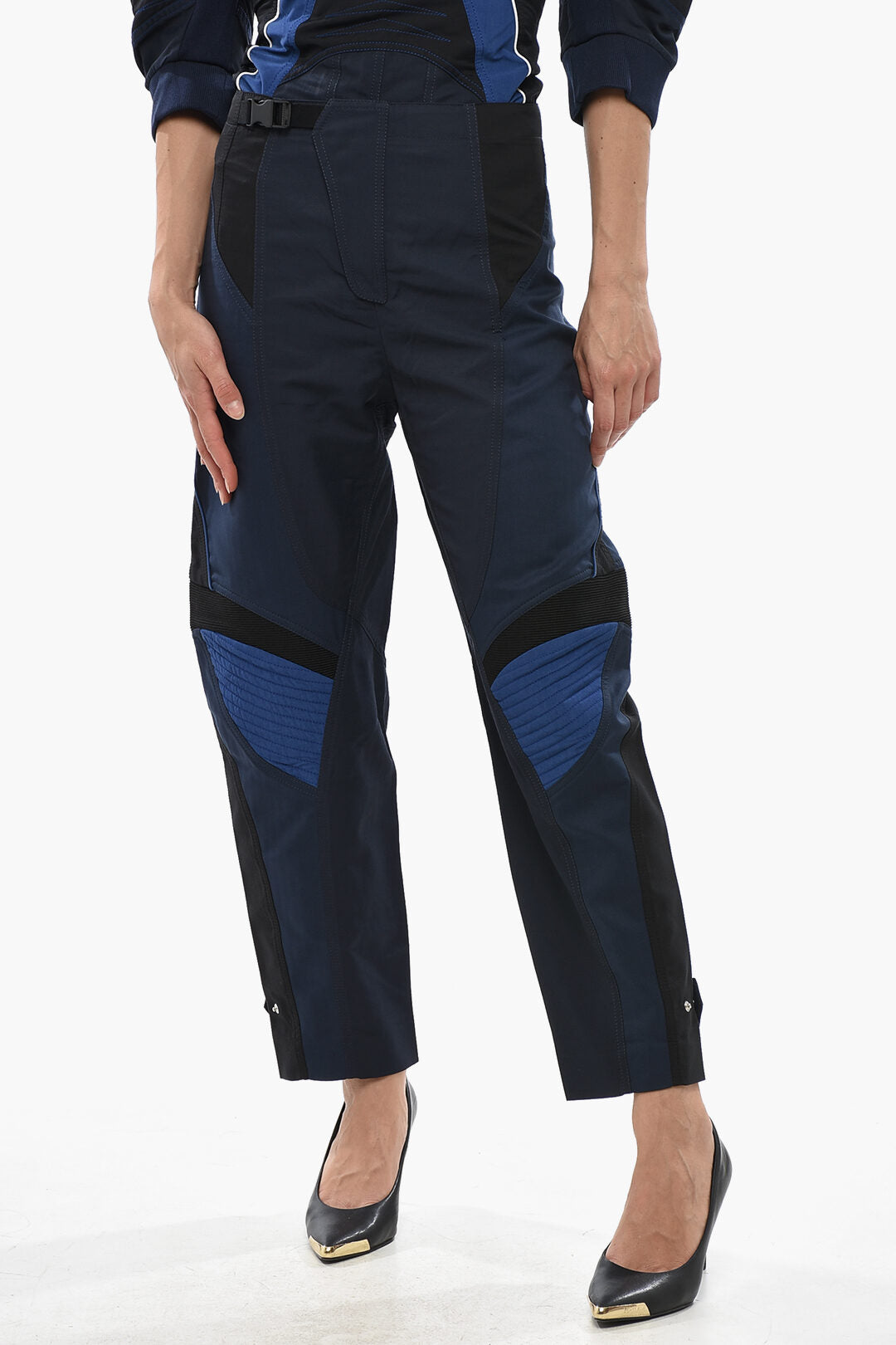 Stella McCartney 2405~Biker Trousers BROOKE with Safety Buckle