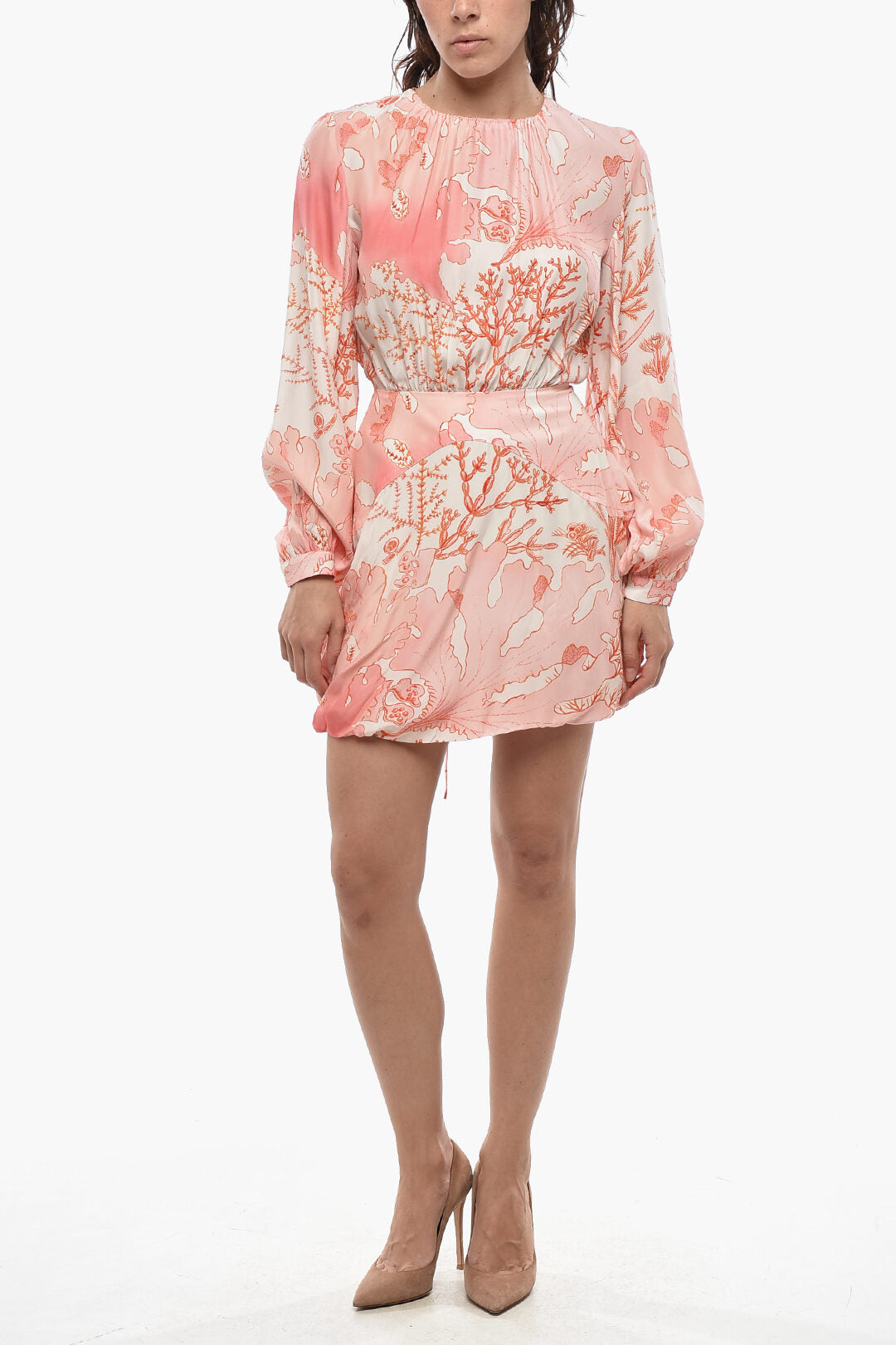 Stella McCartney 3050~Silk Flared Dress AMANDA With Pattern