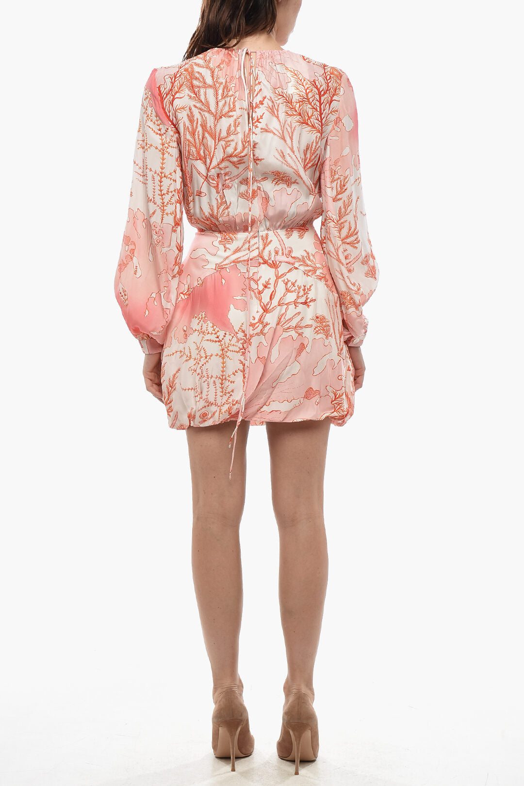 Stella McCartney 3050~Silk Flared Dress AMANDA With Pattern, view 2