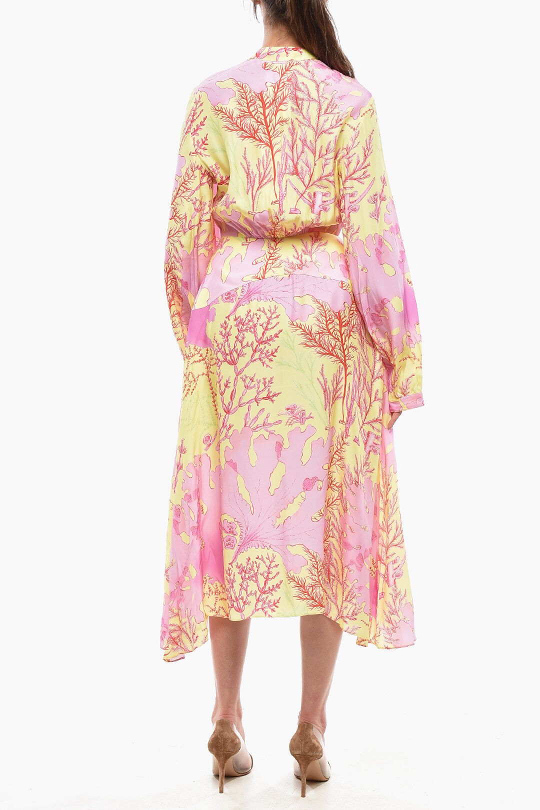 Stella McCartney 3050~Flared Dress ALYSSA Printed Silk, view 2