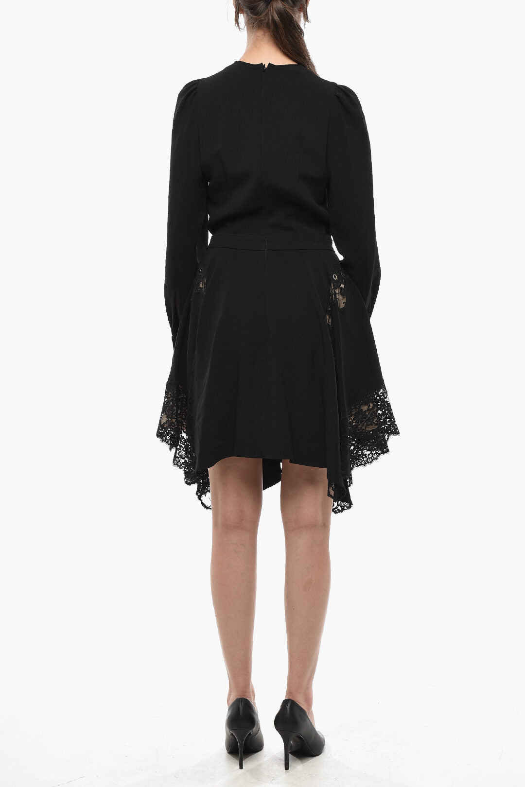 Stella McCartney 3500~Flared Dress CELESTE with Lace Inserts, view 2