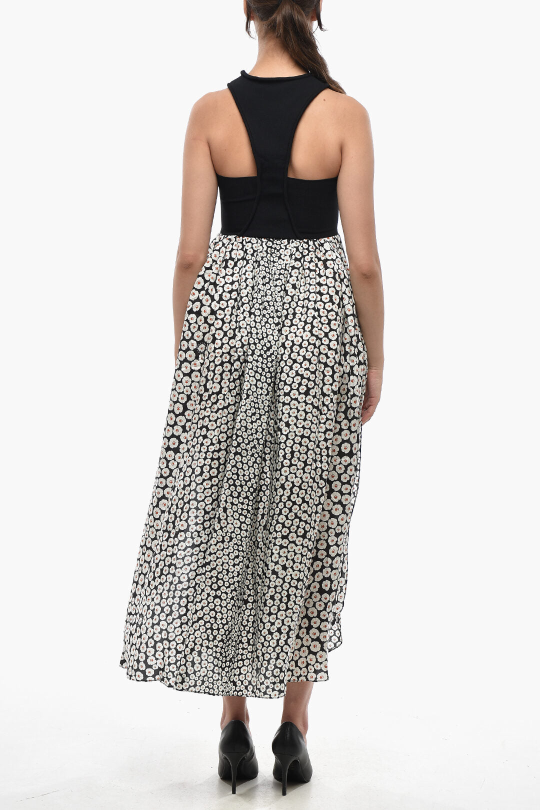 Stella McCartney 3500~Sleeveless Maxi Dress DITSY Silk, view 2