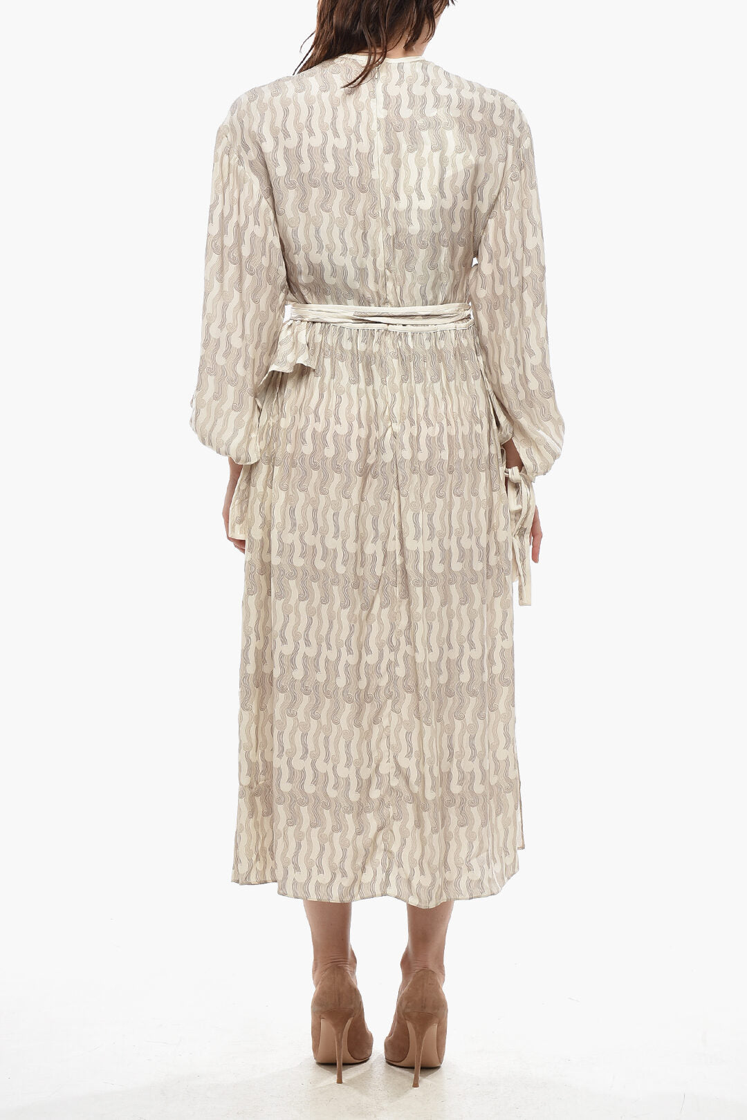 Stella McCartney 2470~Long Dress TAYLOR Printed Silk