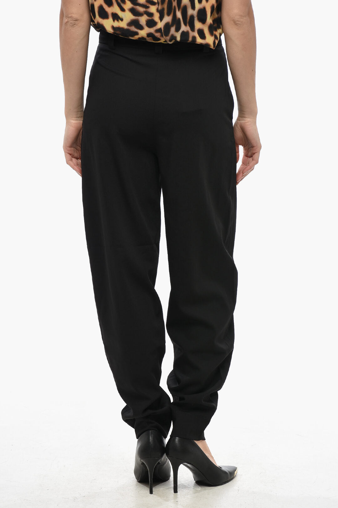 Stella McCartney 3500~Wool Trousers EWA with Double Front Zip, view 2