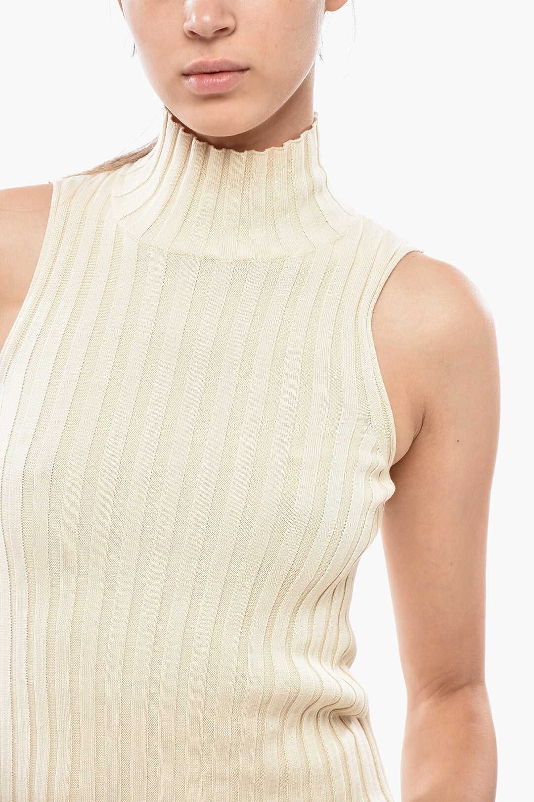 Stella McCartney 2500~Ribbed Knit Midi Dress