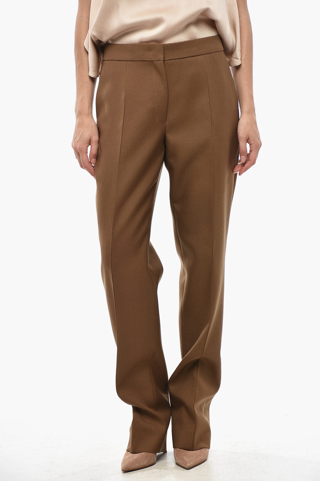 Jil Sander 2405~Slim Fit Wool Twill Trousers