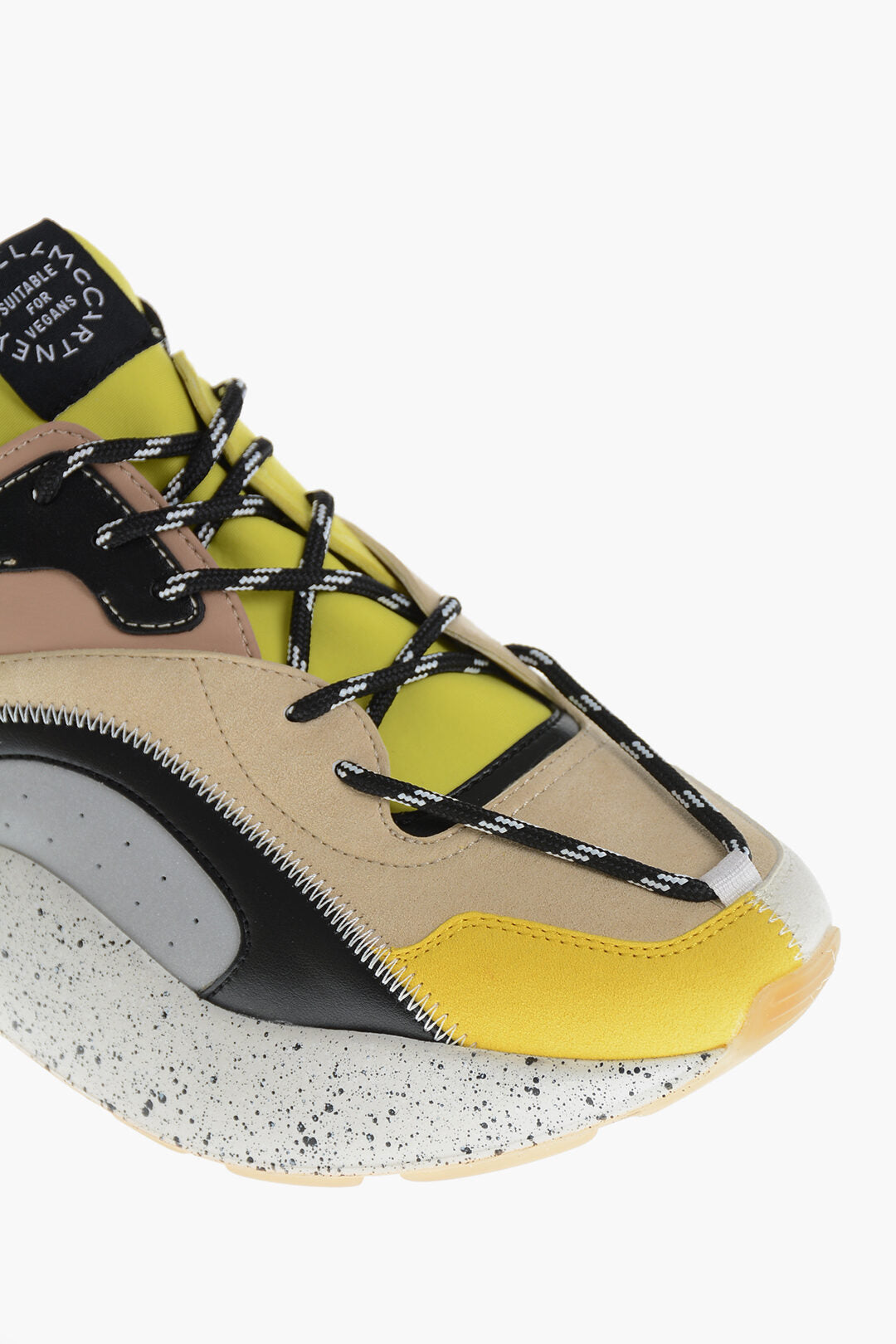 Stella McCartney 3000~Low-Top Sneakers ECLYPSE with Contrasting Inserts