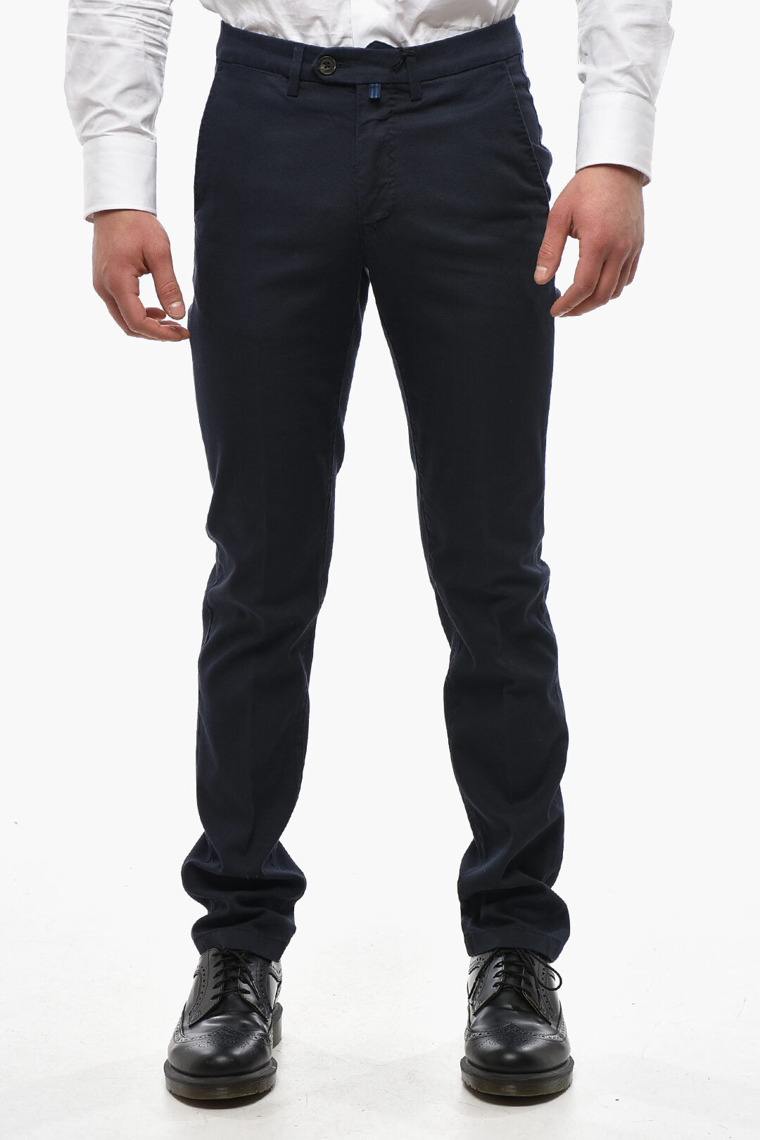 Corneliani 2405~CIRCLE Stretch Cotton Chino Trousers
