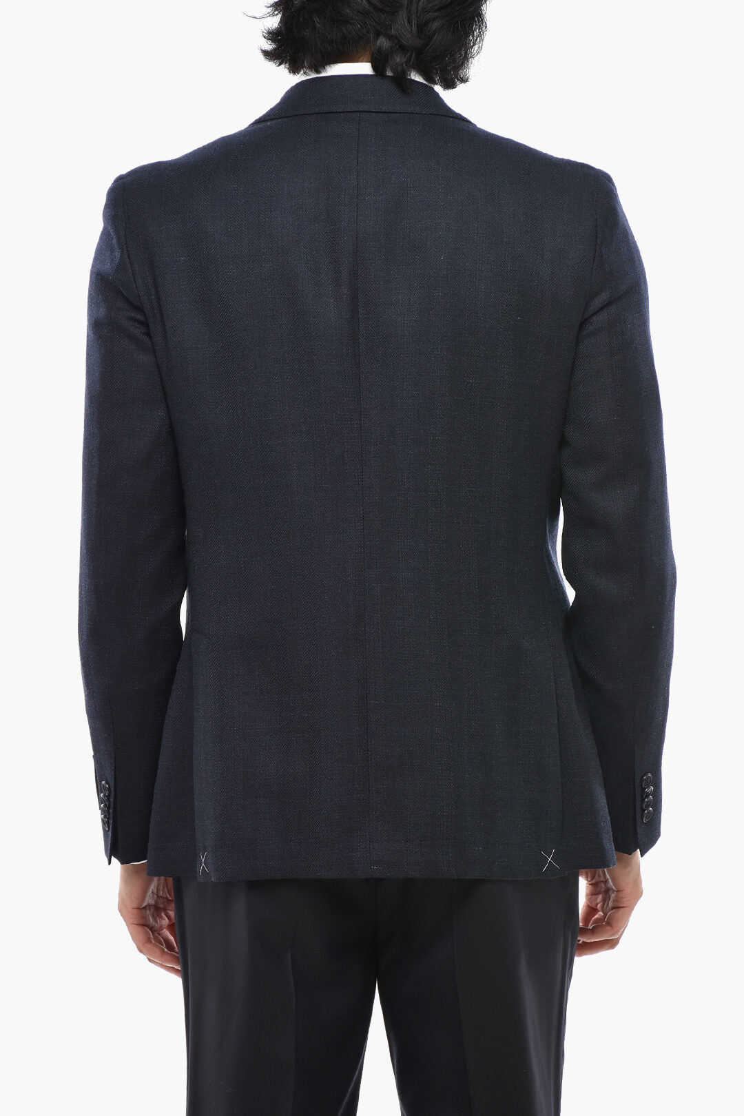 Corneliani 2405~CC COLLECTION 2-Button Jacket with Double Vents and Classic Lapel, view 2