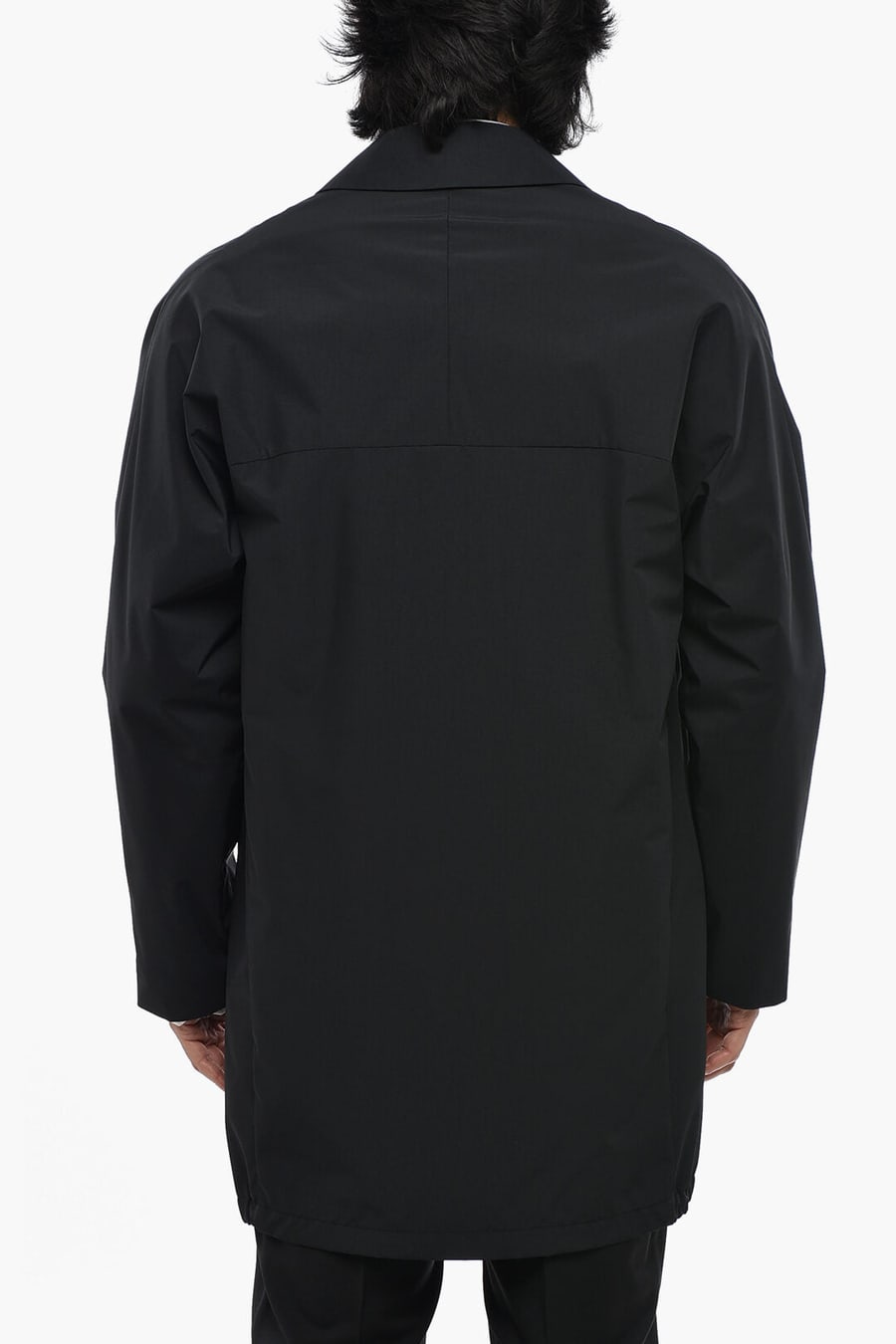 Corneliani 3500~CC COLLECTION Nylon Half-Lined Raincoat