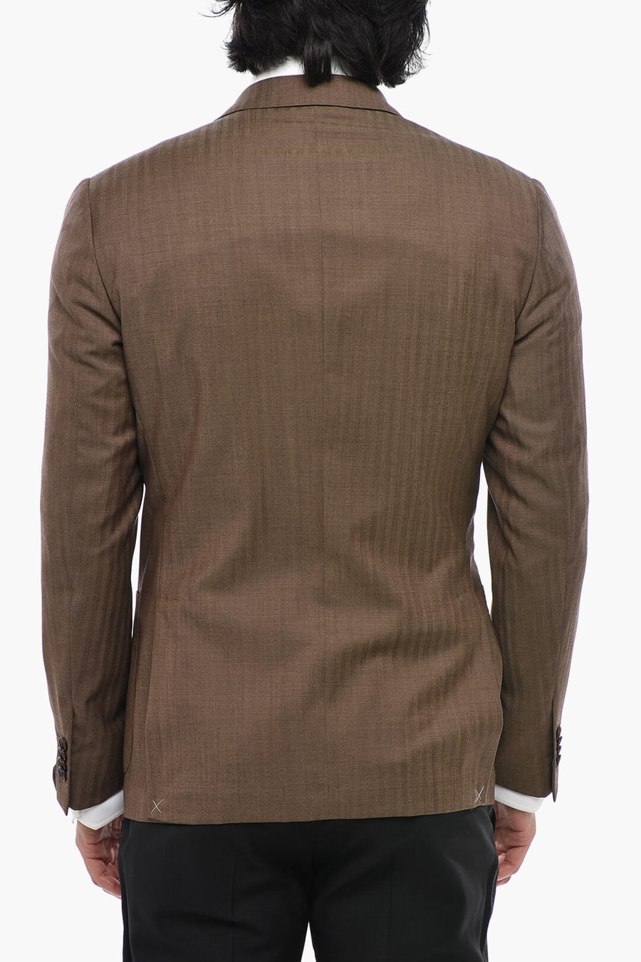 Corneliani 2405~Double-Breasted Blazer GATE with Patch Pockets
