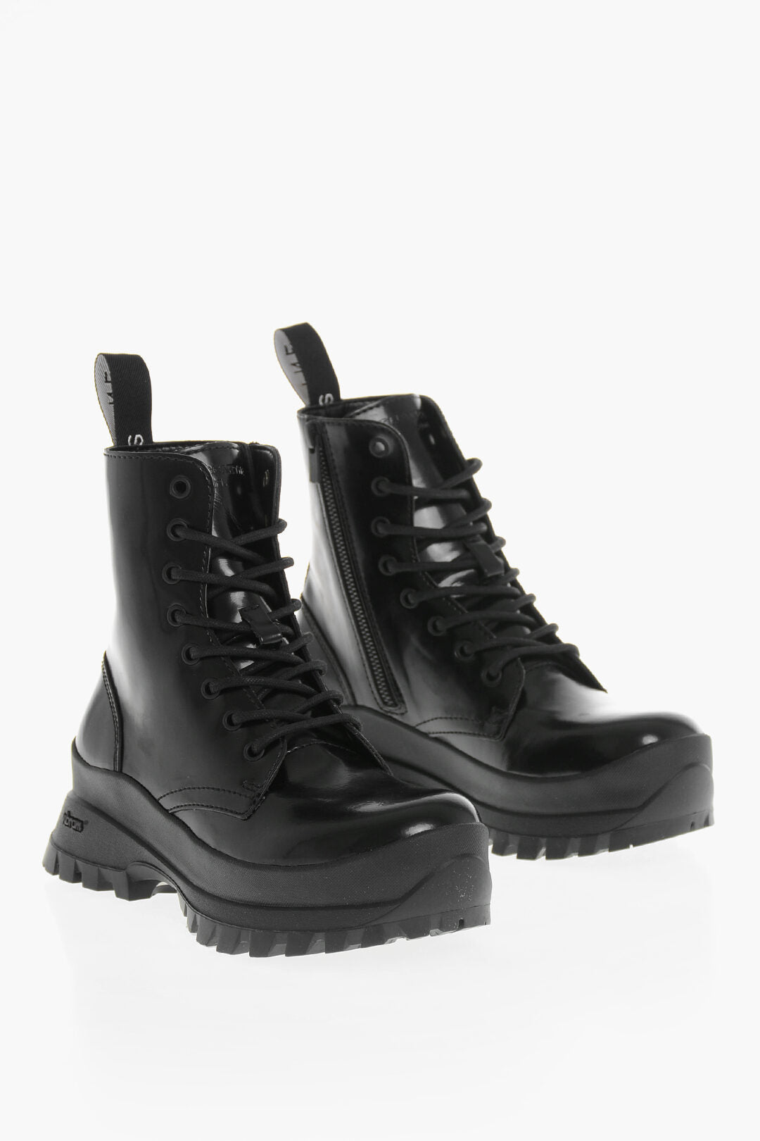 Stella McCartney 3500~Combat Boots TRACE with Lug Sole