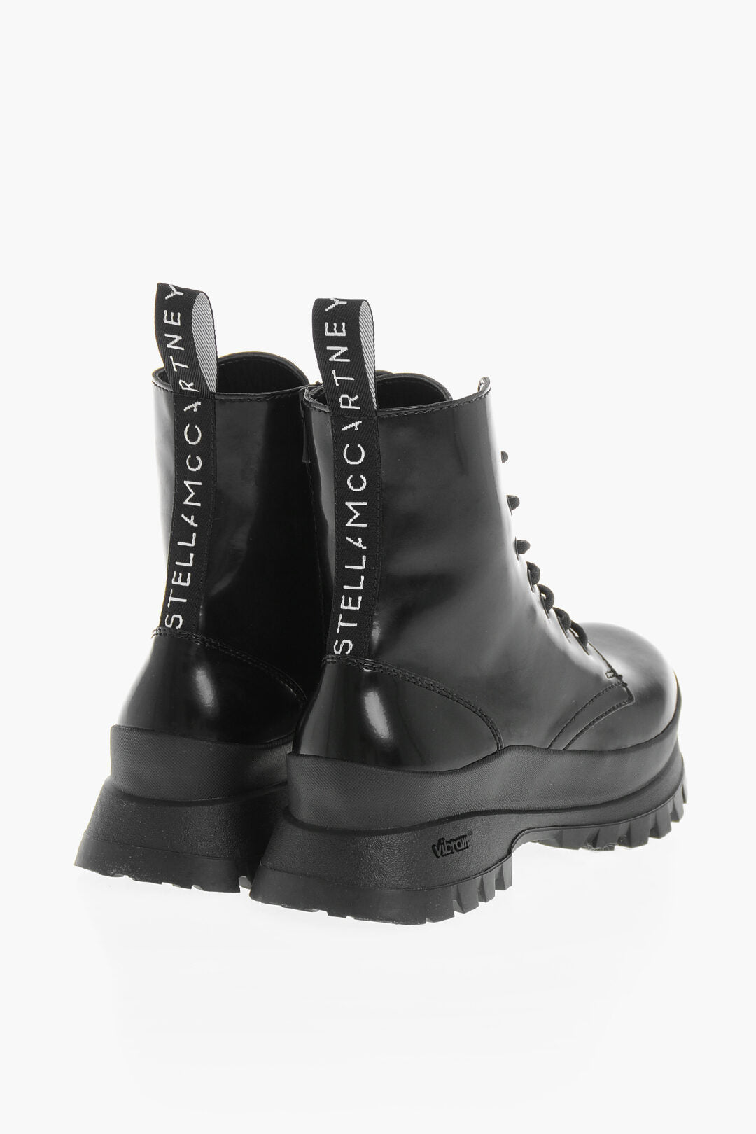 Stella McCartney 3500~Combat Boots TRACE with Lug Sole, view 2