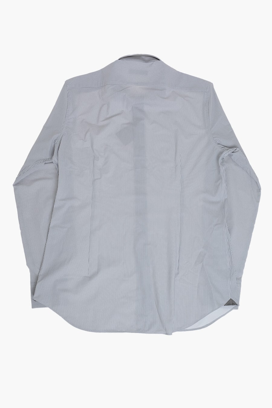 Corneliani 2470~Wrinkle-Free Stretch Fabric Shirt With Hairline Stripes, view 5