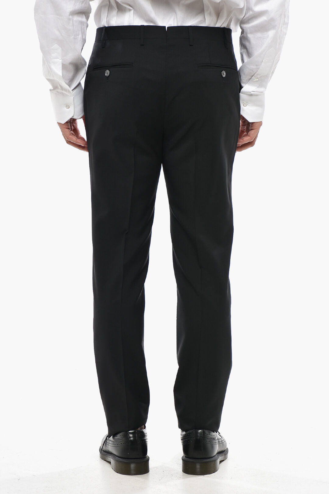Corneliani 3500~CODE 4-Pocket Mohair Blend Trousers, view 2