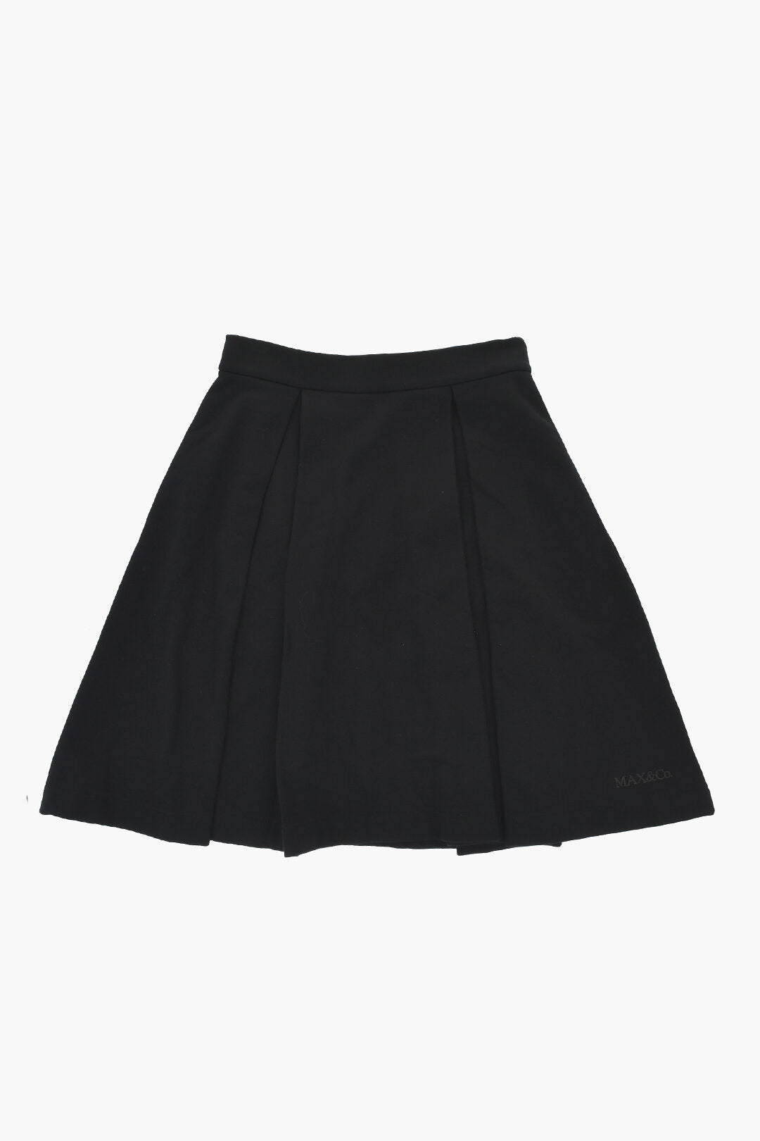 Max&Co. Kid 1500~Flared Jersey Skirt with Back Zip