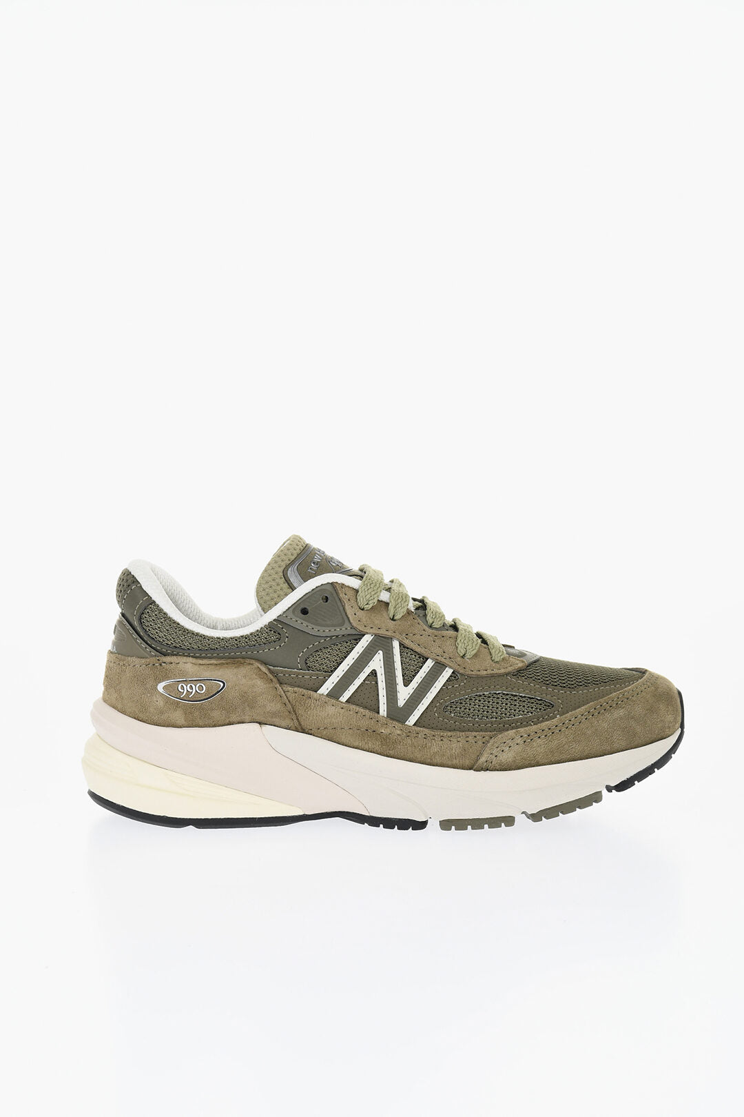 New Balance 2850~Technical Fabric And Suede Low Sneakers 990, view 2