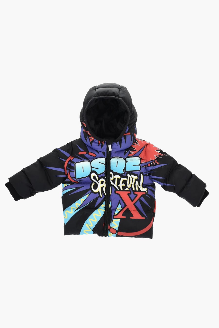Dsquared2 Kids 3500~Padded Jacket GRAFFITI with Print