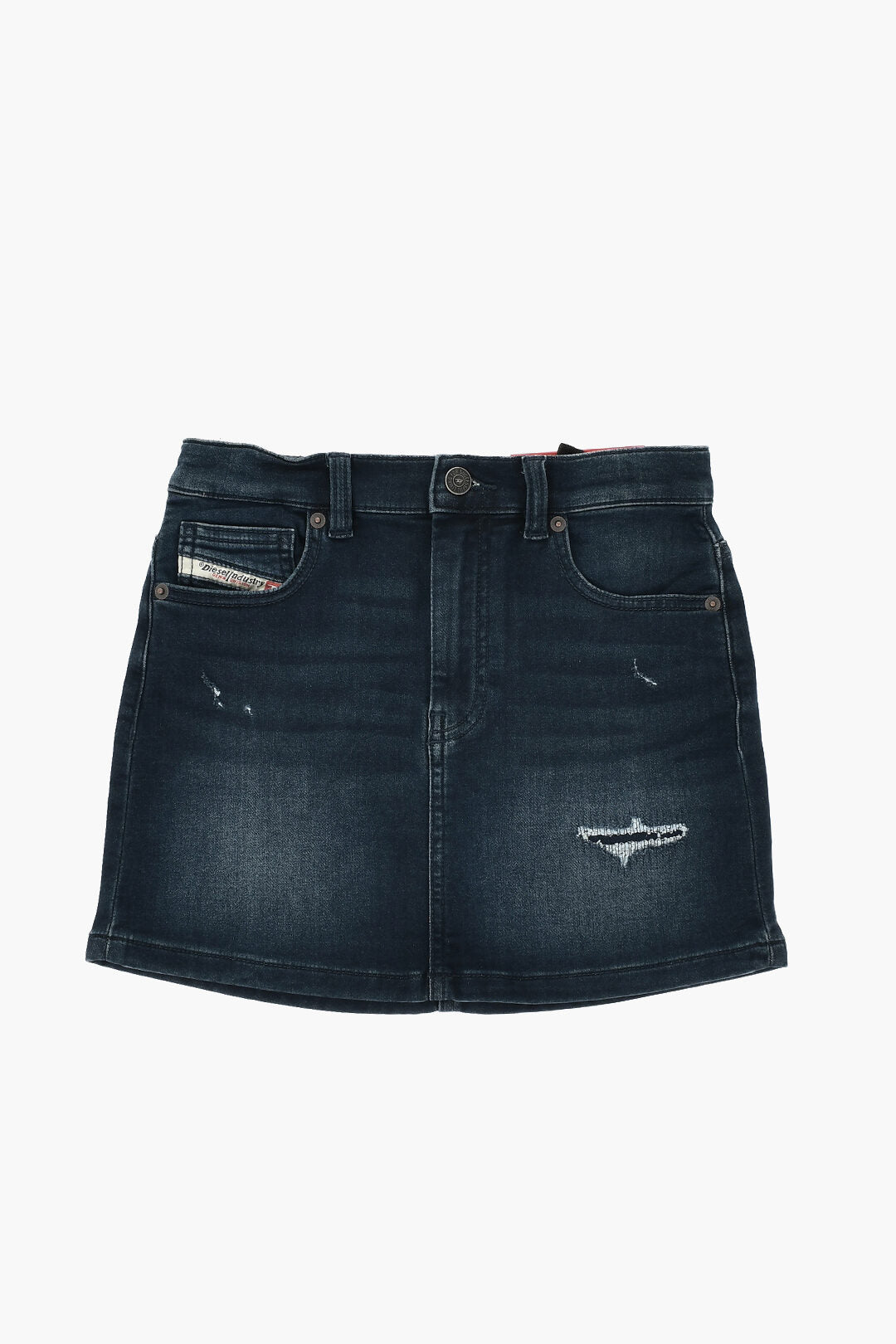 Diesel Kids 0405~Dark-Wash Denim Skirt