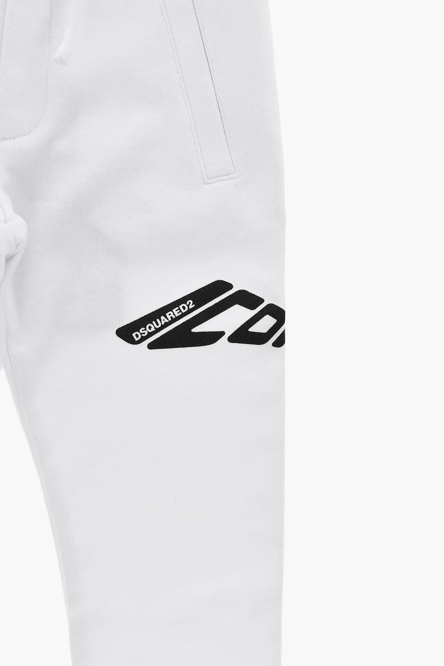 Dsquared2 Kids 0405~Brushed Cotton Joggers ICON with Cuffs, view 2