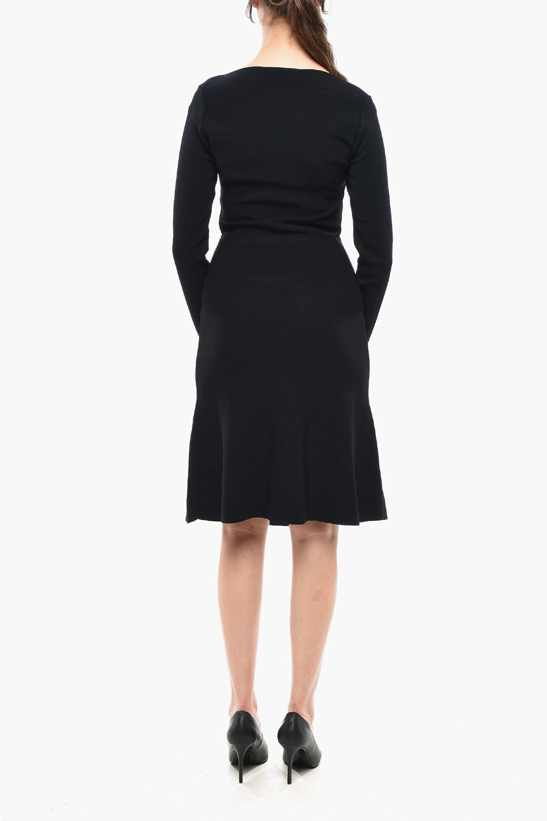 Stella McCartney 3500~Flared Dress with Sweetheart Neckline, view 2