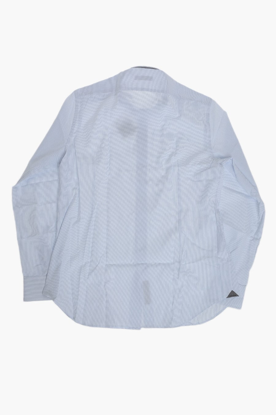 Corneliani 2405~Two-Tone Striped Shirt With French Collar, view 5