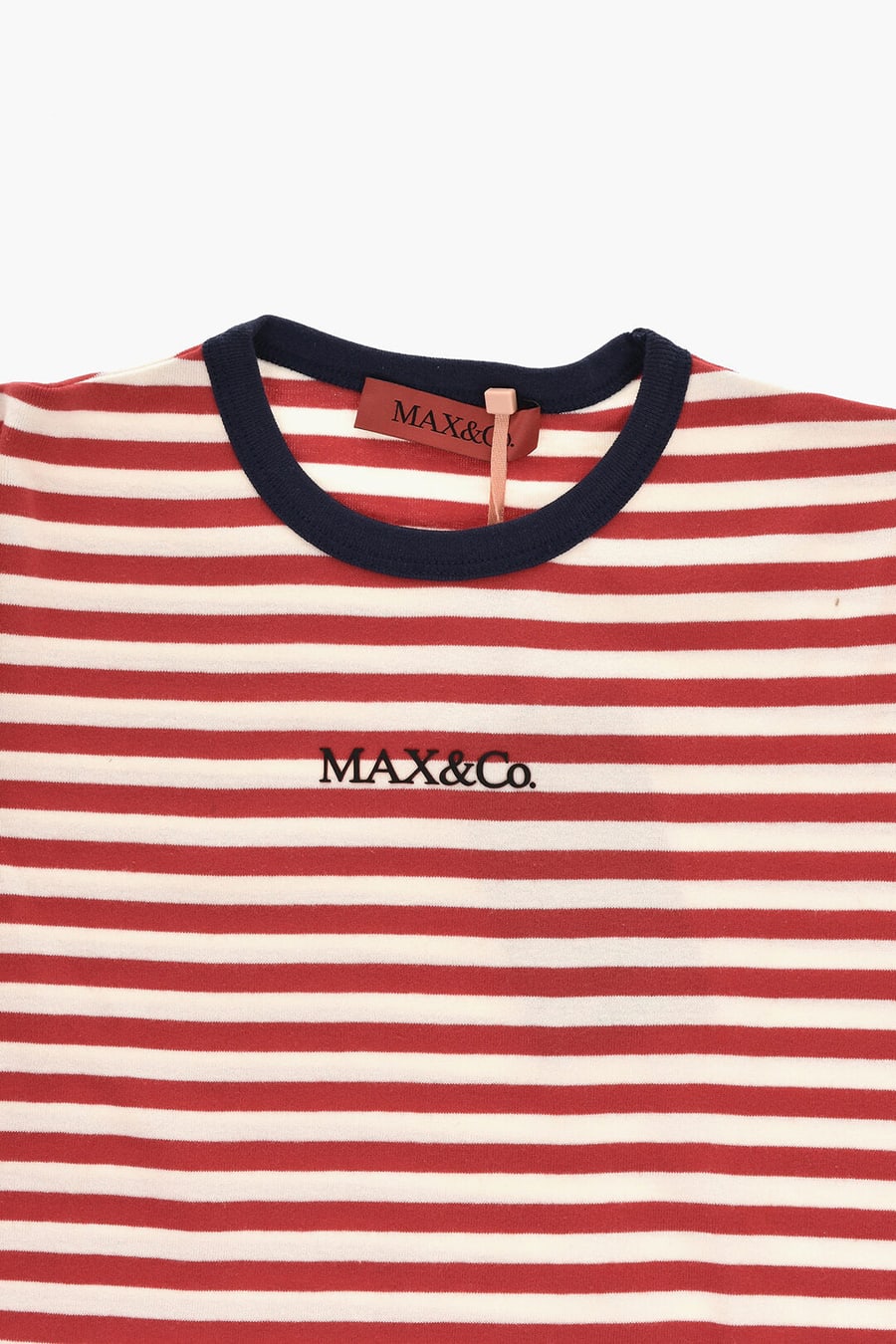 Max&Co. Kid 0550~Long-Sleeve T-Shirt with Awning Pattern, view 2