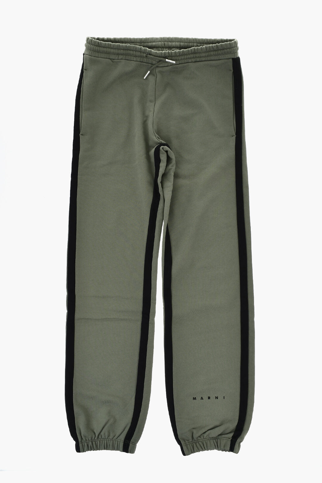 Marni Kids 2800~Brushed Cotton Joggers with Contrast Bands